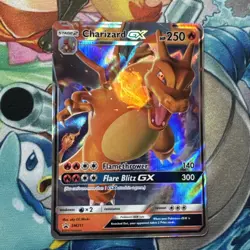 Charizard GX SM211 Sun & Moon Holo Black Star Promo Pokemon Card NM - Image 5