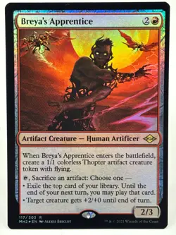 Breya's Apprentice NM/M* FOIL Modern Horizons 2 ENGLISH 117/303 mtg -UnltdCards - Image 1