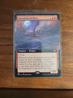 Manaform Hellkite (Extended Art) Innistrad: Crimson Vow Regular - Image 1