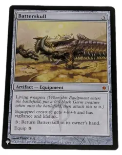 Acorn Catapult Rare Artifact Equipment Mtg The List Magic The Gathering - Image 1
