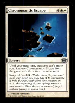 MTG Chronomantic Escape LP Light Play Future Sight [3370] - Image 1