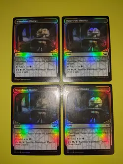 SHOWCASE FOIL Waterfront District x4 Streets of New Capenna 4x MTG - Image 1