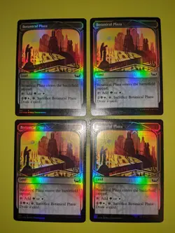 SHOWCASE FOIL Botanical Plaza x4 Streets of New Capenna 4x MTG - Image 1
