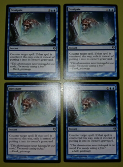 Dissipate x4 Duel Decks: Izzet vs. Golgari 4x Playset Magic the Gathering MTG - Image 1