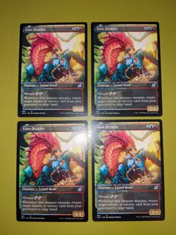 SHOWCASE Lore Drakkis x4 Ikoria: Lair of Behemoths 4x Magic the Gathering MTG - Image 1
