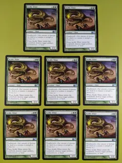8 Acidic Slime Magic 2013 M13 Magic the Gathering MTG 8 - Image 1