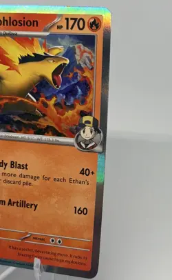 Pokemon TCG Ethan's Typhlosion 034/182 Holofoil (H) SV10: Destined Rivals🔥 - Image 2