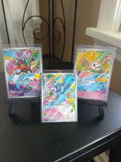 Pokemon 2026 First Partner Illustration Collection Series 1 Gen 7 Alola - Image 1