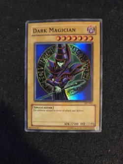 Dark Magician SYE-001 Super Rare Unlimited Edition - Played - YuGiOh! - Image 1