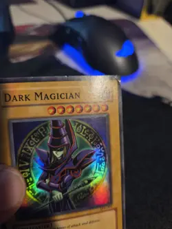 Dark Magician SYE-001 Super Rare Unlimited Edition - Played - YuGiOh! - Image 3