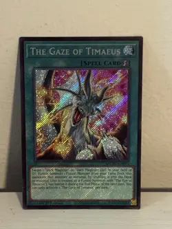 Yugioh The Gaze of Timaeus - Maze of Muertos MZMU-EN013 1st Edition NM - Image 1