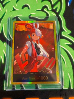 DON!! Card (Uta) (Gold) Extra Booster: One Piece Heroines Edition Foil - Image 1