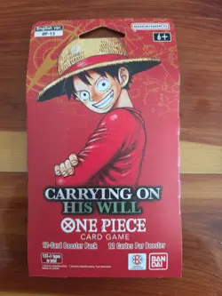 One Piece single Blister pack : Carrying On His Will OP-13 Factory Sealed - Image 1