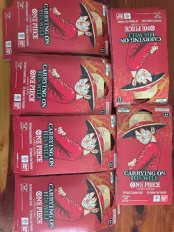 One Piece single Blister pack : Carrying On His Will OP-13 Factory Sealed - Image 2
