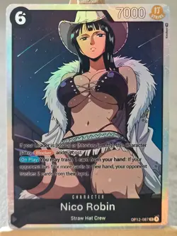 Nico Robin One Piece Full Art Sexy Waifu doujin ACG Art Card - Image 1