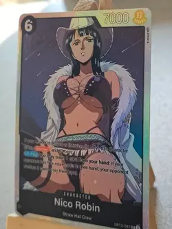 Nico Robin One Piece Full Art Sexy Waifu doujin ACG Art Card - Image 2