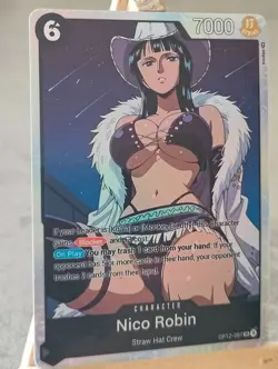 Nico Robin One Piece Full Art Sexy Waifu doujin ACG Art Card - Image 3