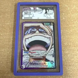 One Piece TCG Luffy OP09-061 LEADER Alt Art | OP09-061 ACE 10 - Image 1