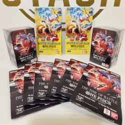 One Piece OP-16 The Time of Battle Booster Pack x6 & Double Pack x2 Plus Bonus - Image 1