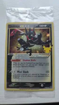 Greninja Star Swsh144 Swsh: Sword & Shield Promo Cards Holo Sealed! - Image 1