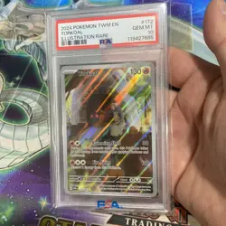 2024 Pokemon Torkoal Illustration Rare PSA 10 Gem Mint Pokemon TCG 172/167 - Image 1