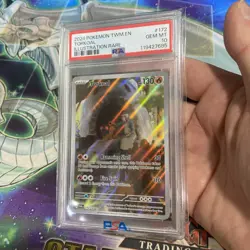 2024 Pokemon Torkoal Illustration Rare PSA 10 Gem Mint Pokemon TCG 172/167 - Image 2