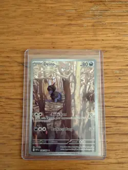 Pokemon TCG White Flare Deino Illustration Rare Card 146/086 - Image 1