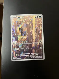 Pokemon TCG White Flare Deino Illustration Rare Card 146/086 English Edition NM - Image 1
