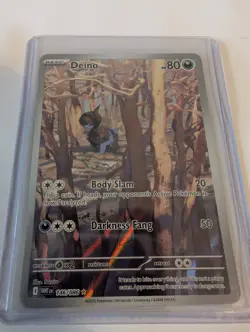 Pokemon TCG White Flare Deino Illustration Rare Card 146/086 - Image 1
