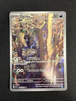 Pokemon TCG White Flare Deino Illustration Rare Card 146/086 English Edition - Image 1