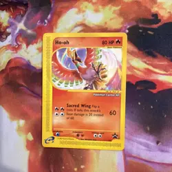 Ho-Oh # 52 WOTC Black Star PROMO "Pokemon Center NY" Stamped Card E- Reader NM - Image 3