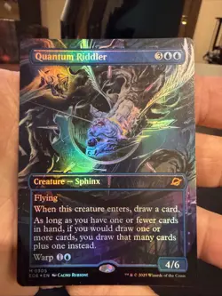 Quantum Riddler (Borderless) Edge of Eternities Foil 305 - Image 1