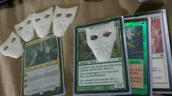 Estrid Mask 3D printed MTG Commander Tokens (set of 5) - Image 1
