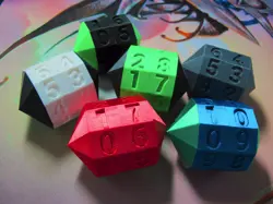 Custom Colored MTG EDH Commander Life counter 0-99 - Image 2