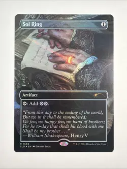 Sol Ring (1696) (Rainbow Foil) Secret Lair Drop Foil - Image 1