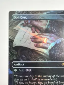 Sol Ring (1696) (Rainbow Foil) Secret Lair Drop Foil - Image 2
