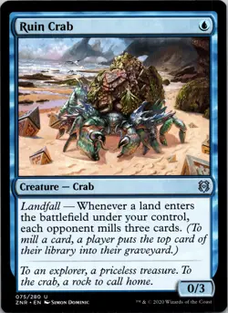 Ruin Crab 075/280 Uncommon The List Reprints MTG Near Mint - Image 1