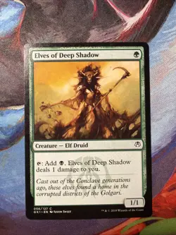 Elves of Deep Shadow Guilds of Ravnica: Guild Kits Regular Mtg - Image 1