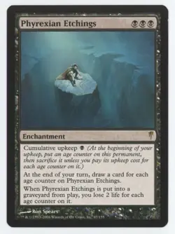 MTG Coldsnap Phyrexian Etchings #67/155 Rare - Image 1