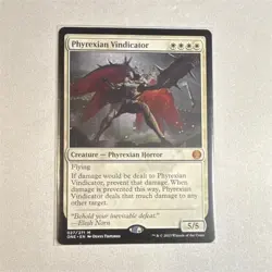Wizards of the Coast MTG Phyrexian Vindicator Mythic ONE 27/271 EN Regular 5/5 - Image 1