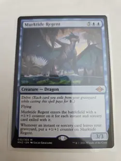 mtg, Murktide Regent Modern Horizons 2 Regular NM - Image 1