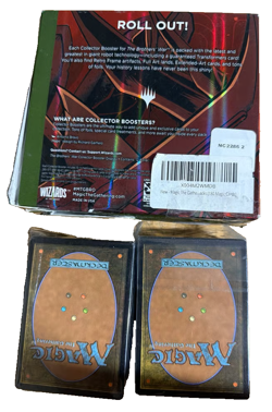 Magic: The Gathering - The Brothers' War Collector Booster Box- DAMAGE BOX ONLY - Image 3