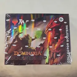 MTG Dominaria Remastered Collector Booster Box English factory Sealed - Image 1