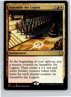 Magic the Gathering Assemble the Legion Commander: Phyrexia: All Will Be One MTG - Image 1