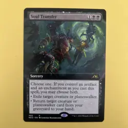 Soul Transfer - Extended Art Near Mint, English NEO MTG Magic - Image 1