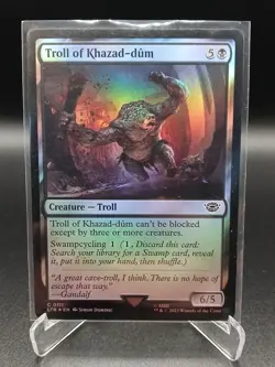 Troll of Khazad-dum #0111 -Universes Beyond: the Lord of the Rings - Foil (NM) - Image 2