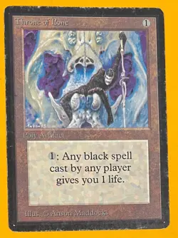 MTG THRONE OF BONE Beta (OldManMTG 006-937) - Image 1