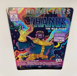MTG Marvel Tales Thanos The Mad Titan M0400 Foil Marvel Super Heroes NM - Image 2