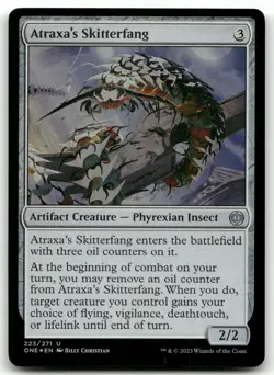 Atraxa's Skitterfang #223 (Foil) (NM) Phyrexia All Will Be One ONE Magic MTG - Image 1