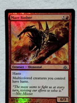 Maze Rusher 33 Dragon's Maze Foil Magic The Gathering - Image 2